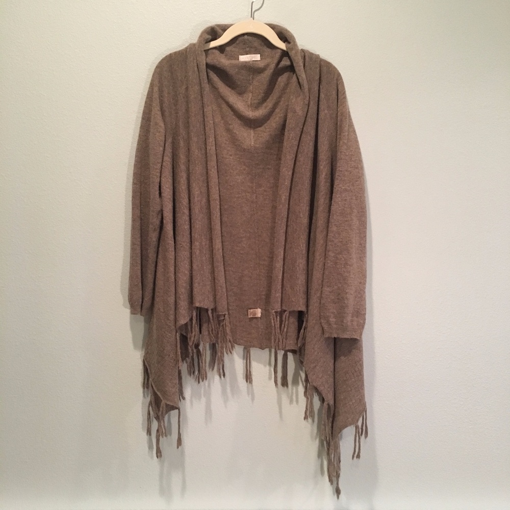 M.FREDRIC BROWN CARDIGAN SWEATER